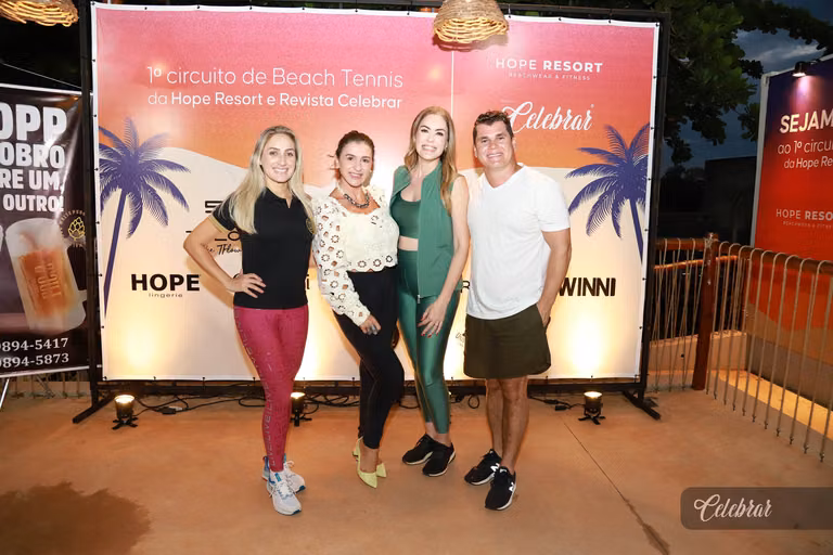 1º Circuito de Beach Tennis da Hope Resort e revista celebrar! – foto 48