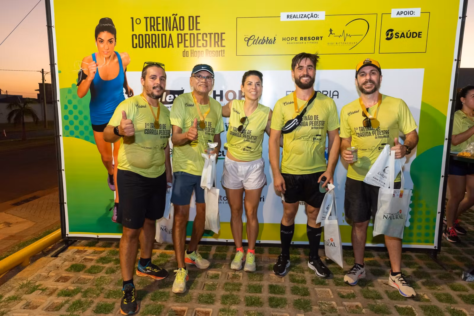 1º treinão de corrida pedestre da hope resort dourados - álbum 02