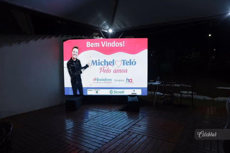 Lançamento do show do michel teló por ciarama máquinas e aapoiadores – foto 2