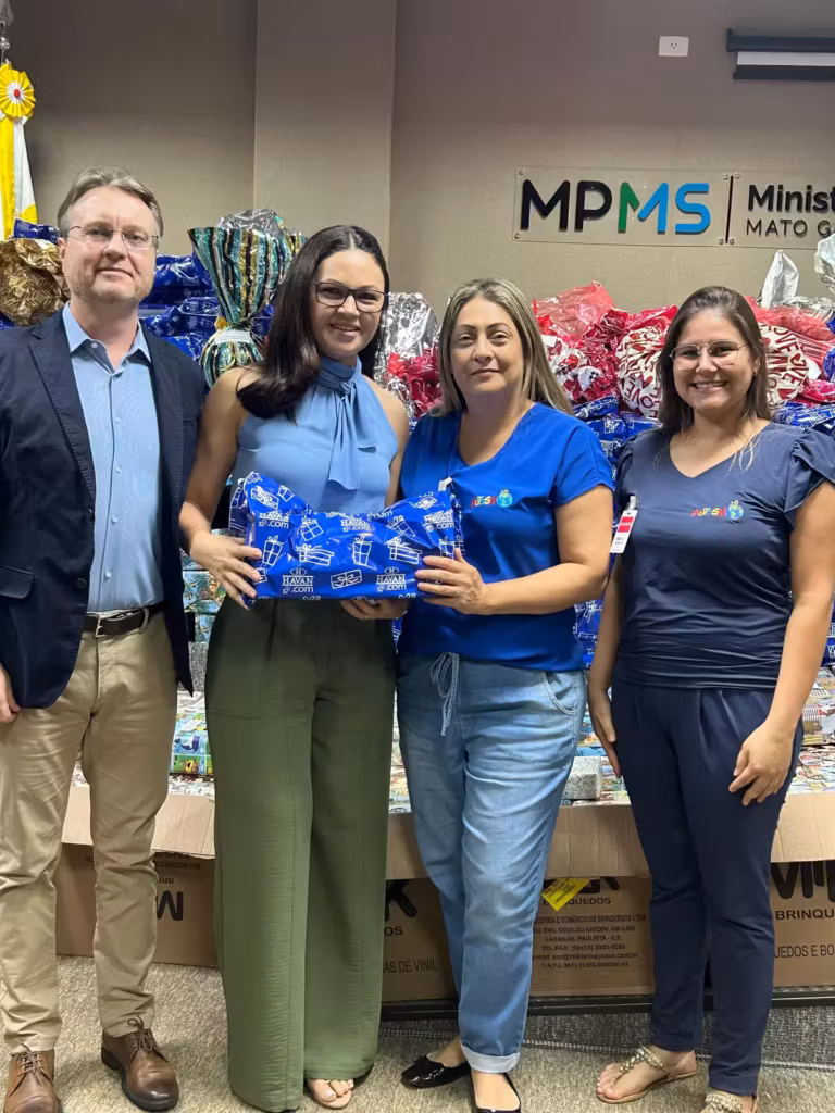 MP-Social e parceiros fazem doação de mais de 3 mil presentes