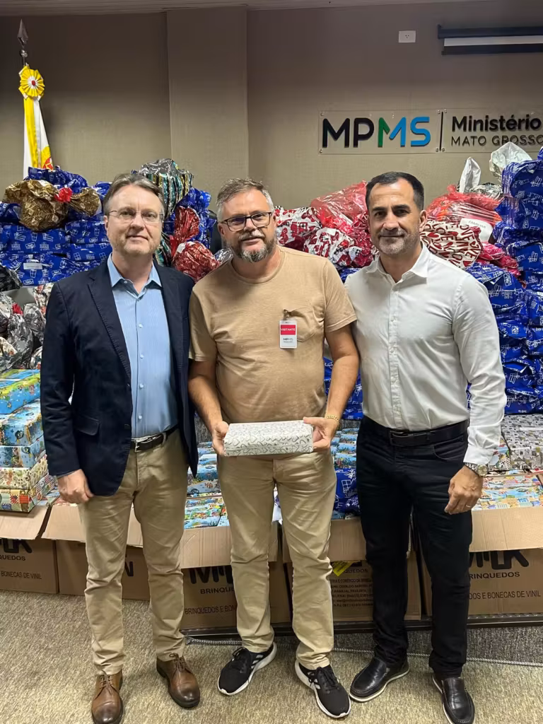 MP-Social e parceiros fazem doação de mais de 3 mil presentes