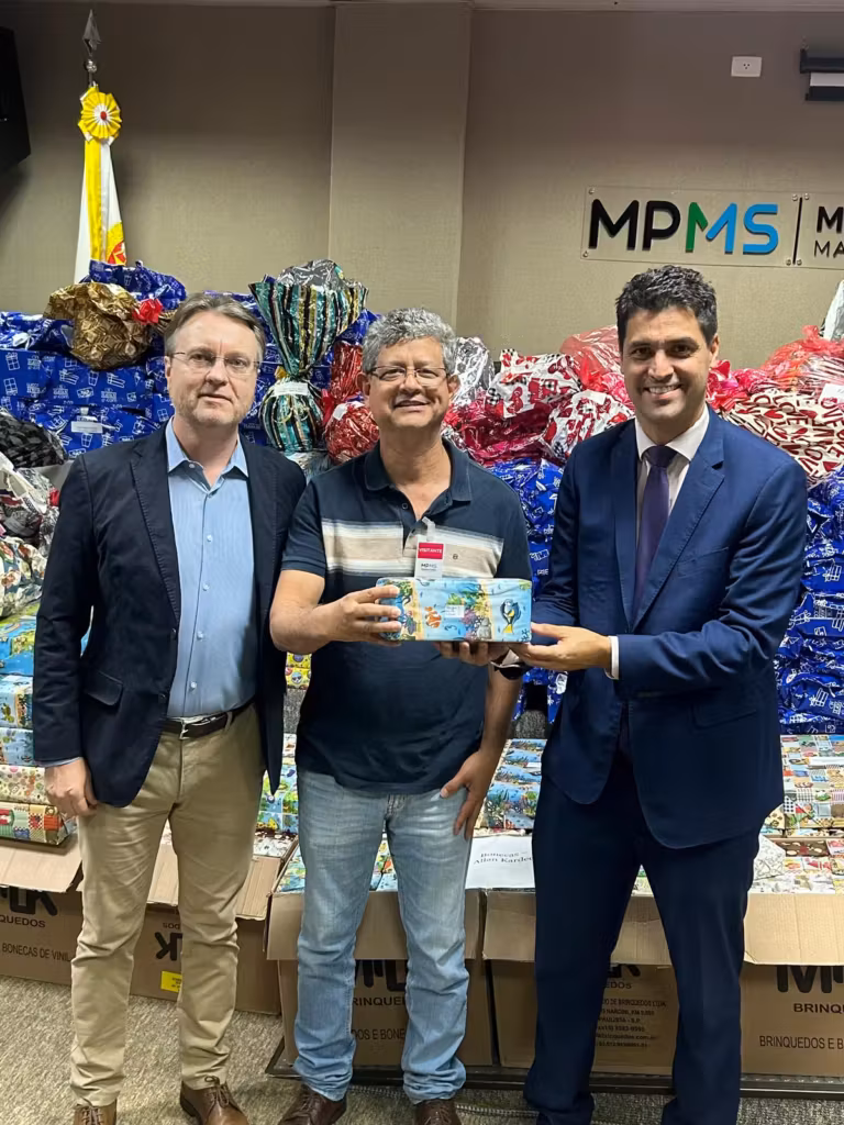 MP-Social e parceiros fazem doação de mais de 3 mil presentes