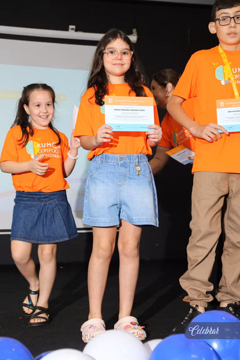Kumon Unidade Progresso homenageia alunos adiantados em evento especial – foto 370