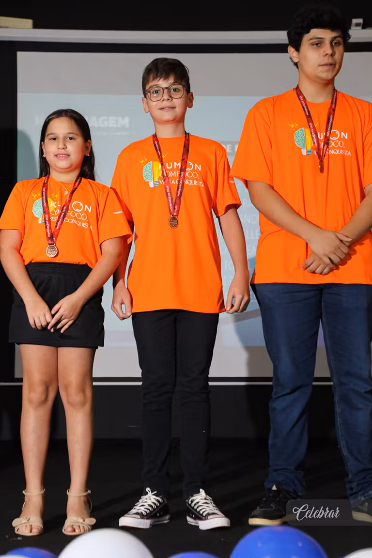 Kumon Unidade Progresso homenageia alunos adiantados em evento especial – foto 436