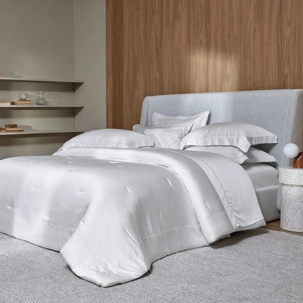 Descubra a sofisticação e o conforto absoluto dos jogos de cama de bambu Trussardi — foto 3