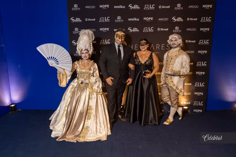 baile de Gala Hectares – Máscaras em Veneza – foto 100