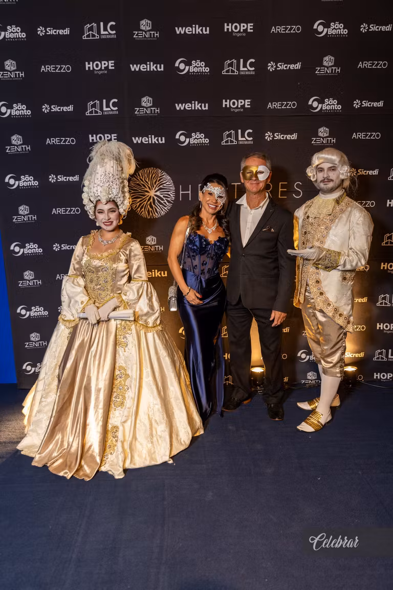 baile de Gala Hectares – Máscaras em Veneza – foto 109