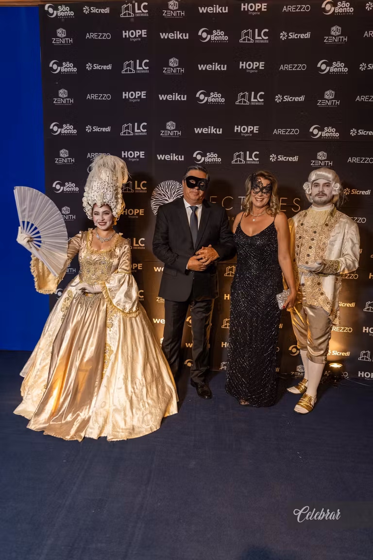 baile de Gala Hectares – Máscaras em Veneza – foto 117