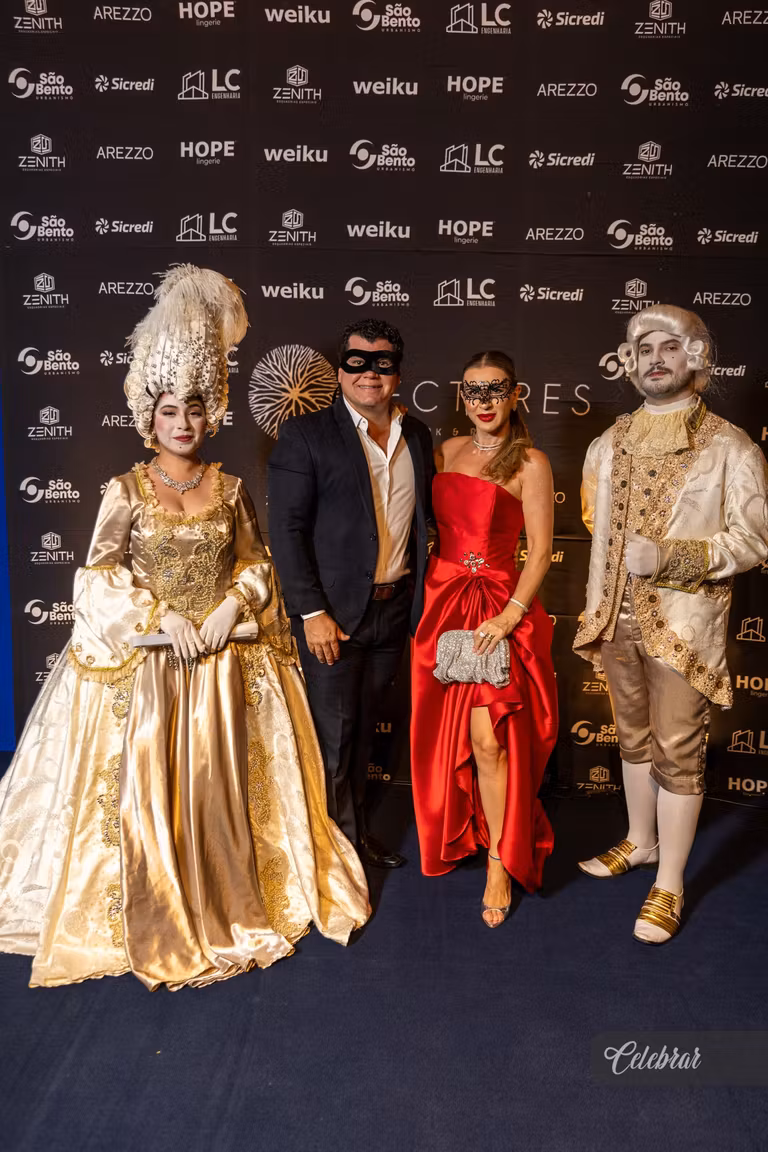 baile de Gala Hectares – Máscaras em Veneza – foto 12