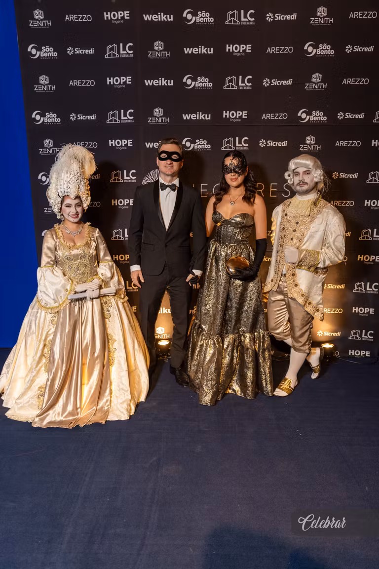 baile de Gala Hectares – Máscaras em Veneza – foto 121