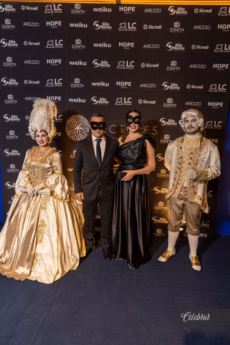 baile de Gala Hectares – Máscaras em Veneza – foto 127