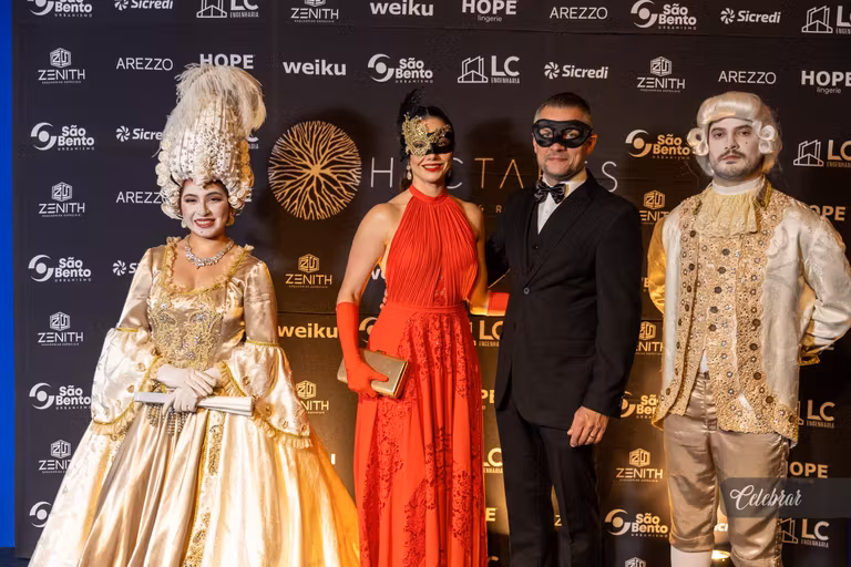 baile de Gala Hectares – Máscaras em Veneza – foto 138