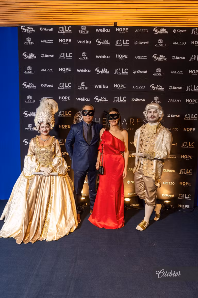 baile de Gala Hectares – Máscaras em Veneza – foto 141