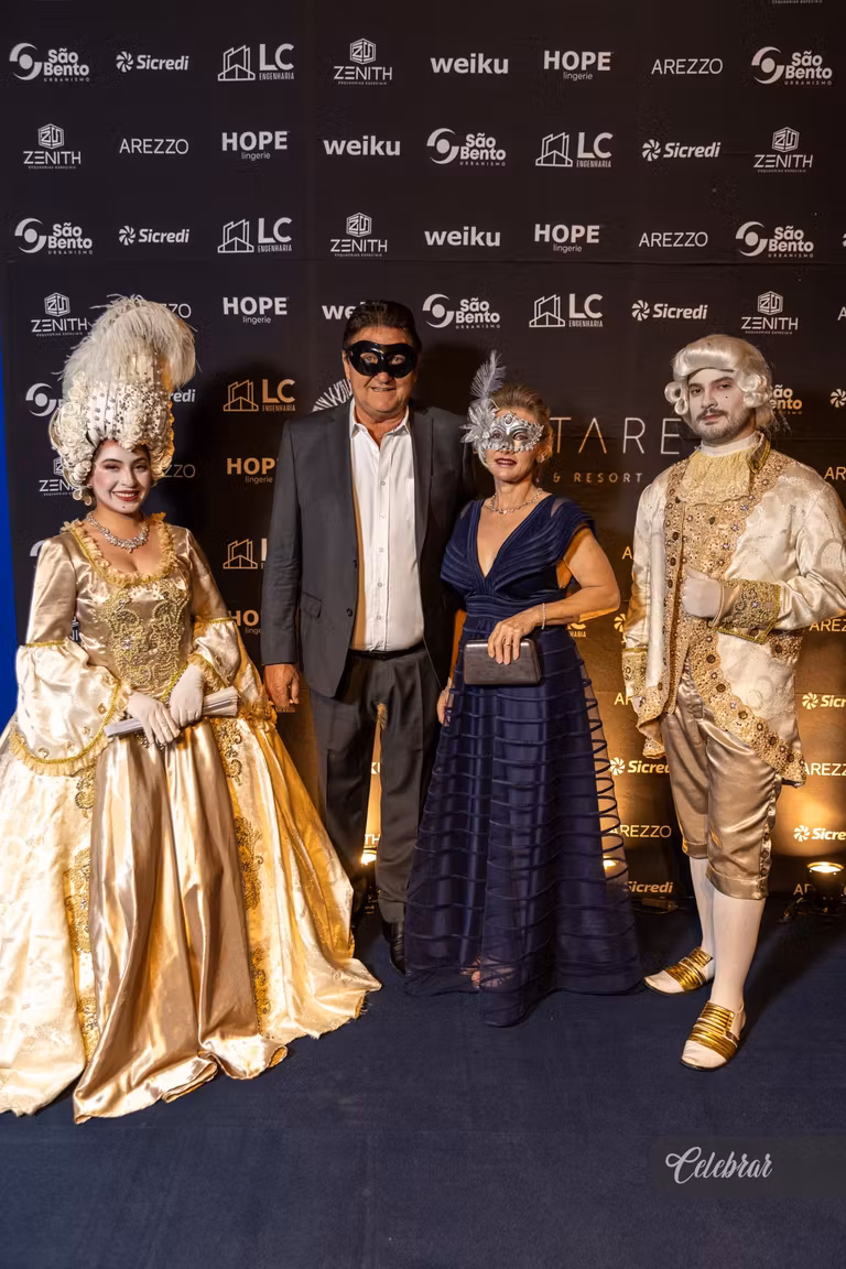 baile de Gala Hectares – Máscaras em Veneza – foto 15