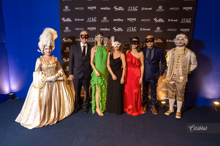 baile de Gala Hectares – Máscaras em Veneza – foto 152