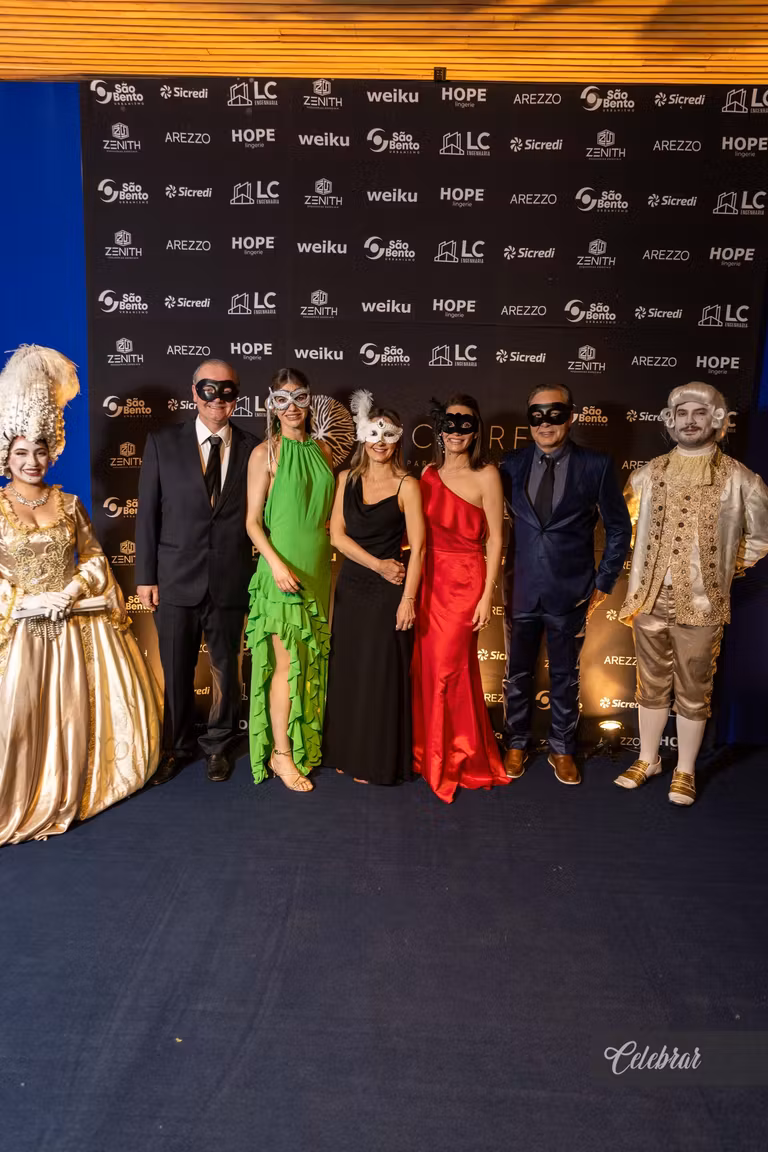 baile de Gala Hectares – Máscaras em Veneza – foto 153
