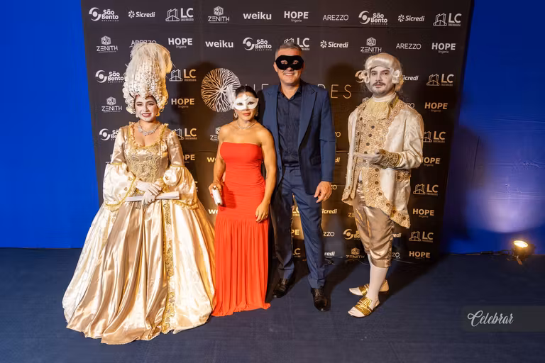 baile de Gala Hectares – Máscaras em Veneza – foto 154