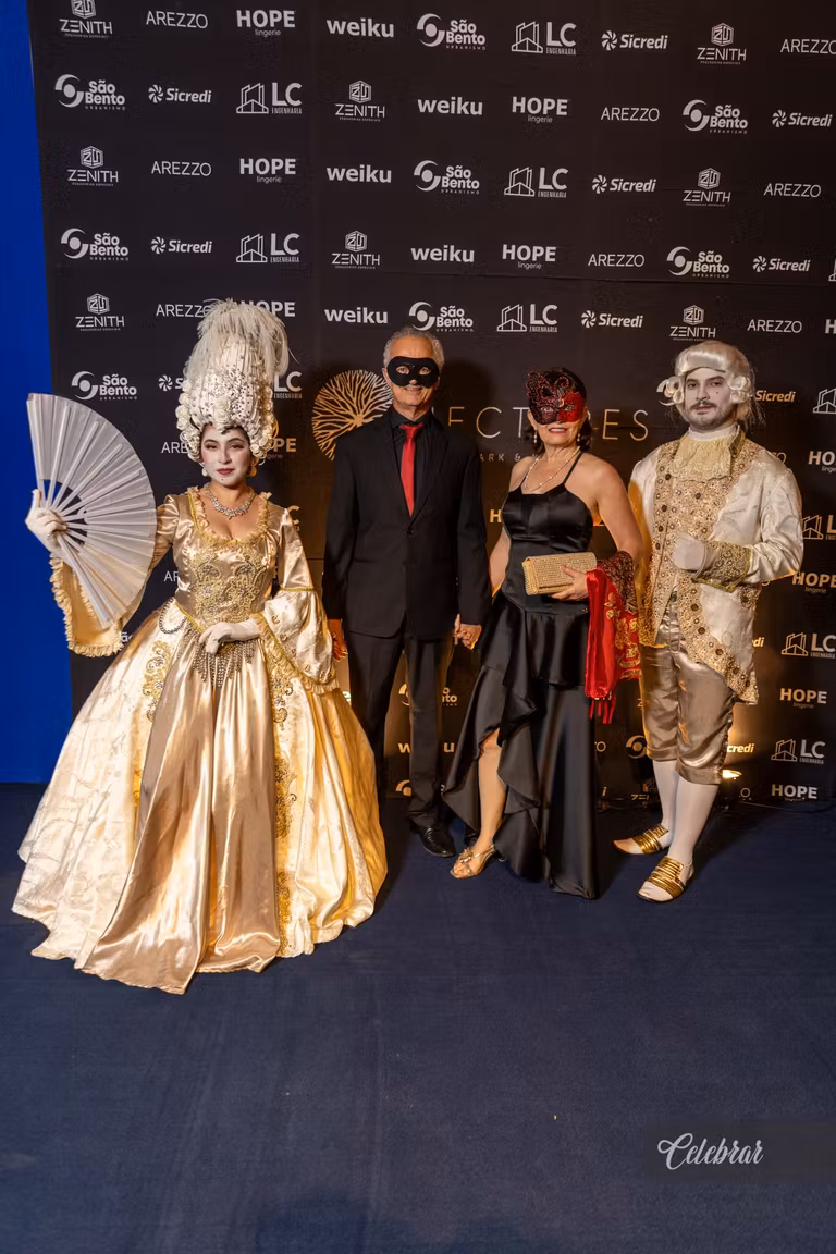 baile de Gala Hectares – Máscaras em Veneza – foto 16