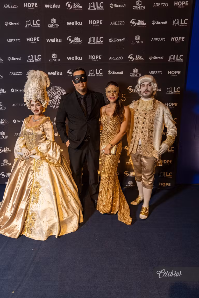 baile de Gala Hectares – Máscaras em Veneza – foto 161
