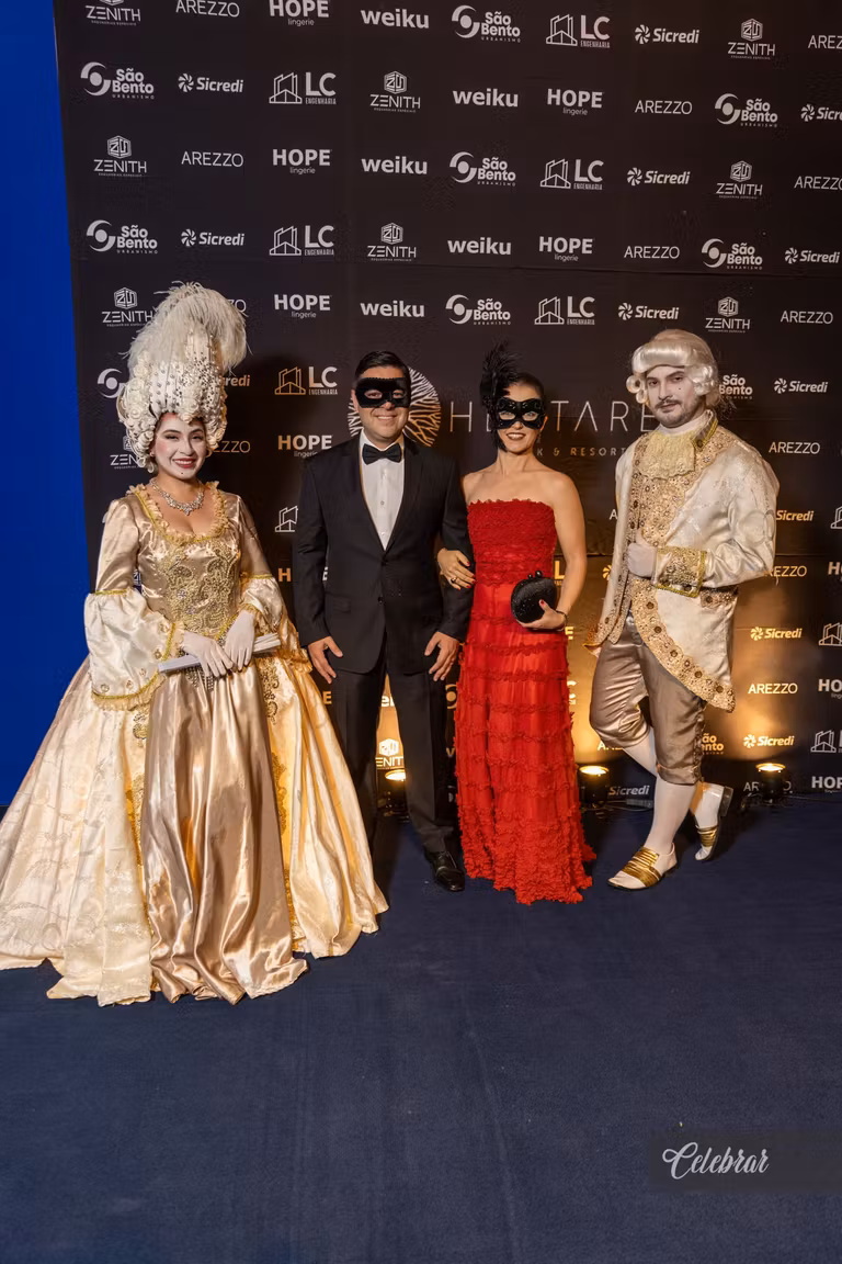 baile de Gala Hectares – Máscaras em Veneza – foto 19
