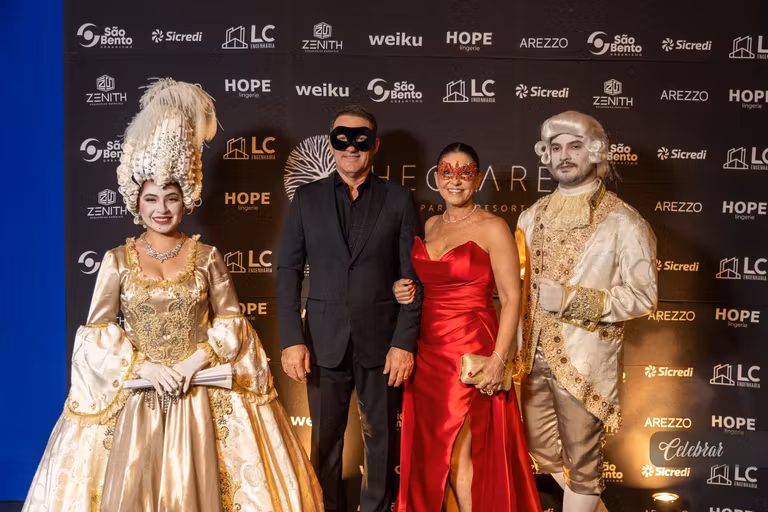 baile de Gala Hectares – Máscaras em Veneza – foto 23