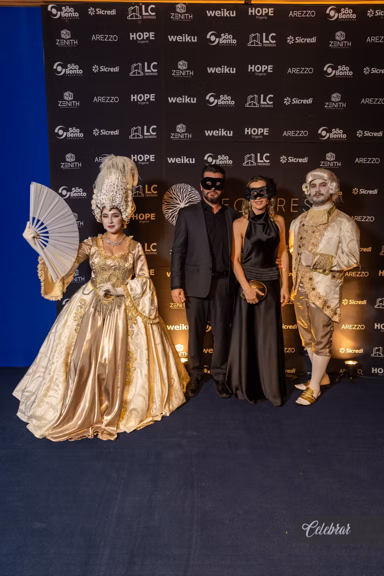baile de Gala Hectares – Máscaras em Veneza – foto 24