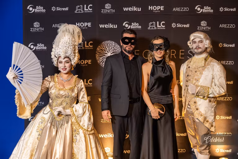 baile de Gala Hectares – Máscaras em Veneza – foto 25