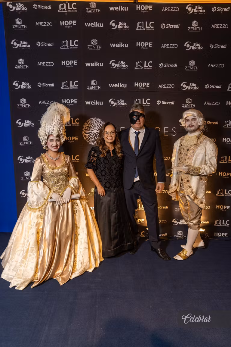 baile de Gala Hectares – Máscaras em Veneza – foto 32