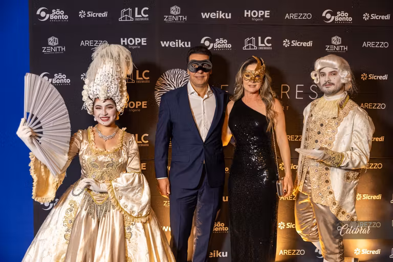 baile de Gala Hectares – Máscaras em Veneza – foto 34