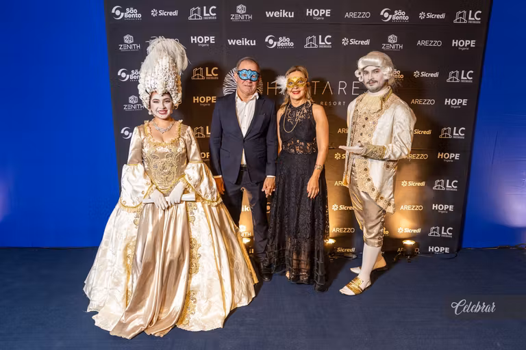 baile de Gala Hectares – Máscaras em Veneza – foto 36