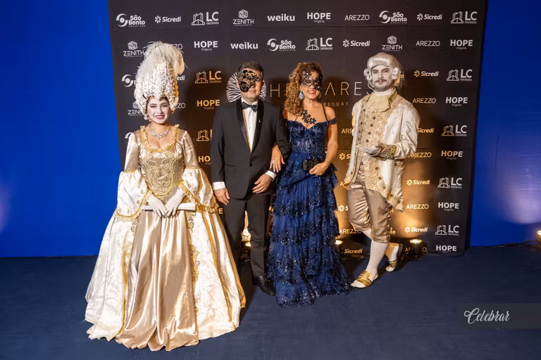 baile de Gala Hectares – Máscaras em Veneza – foto 40