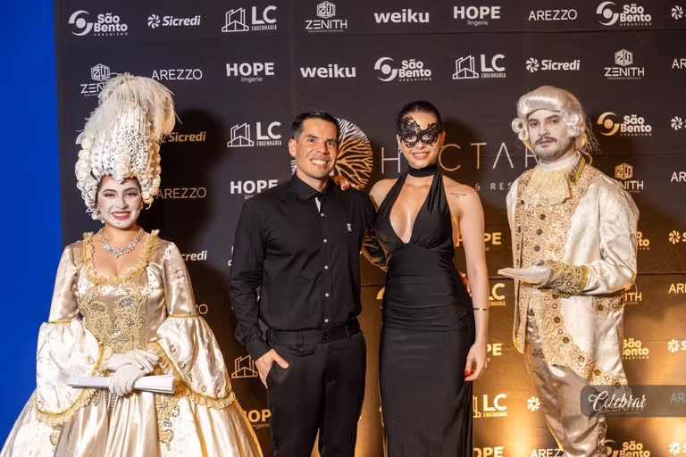 baile de Gala Hectares – Máscaras em Veneza – foto 44
