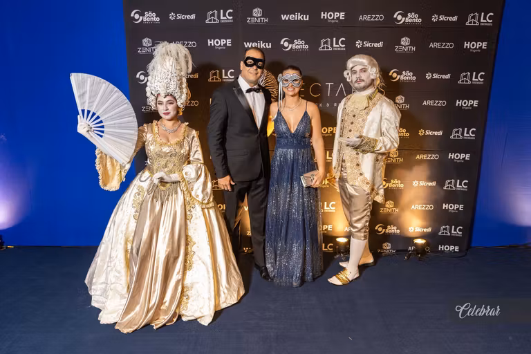 baile de Gala Hectares – Máscaras em Veneza – foto 45
