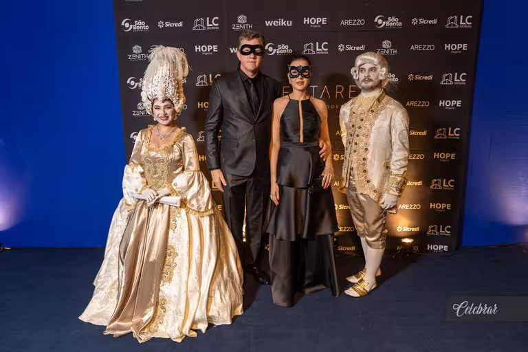 baile de Gala Hectares – Máscaras em Veneza – foto 47