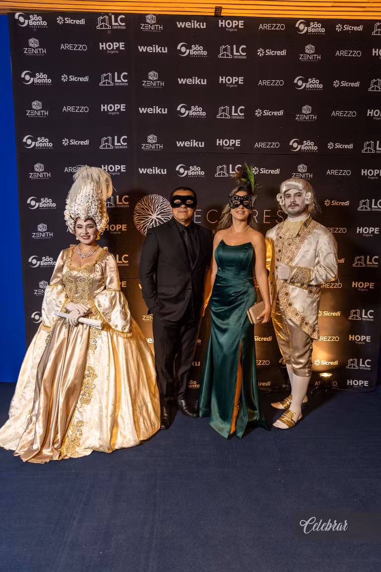 baile de Gala Hectares – Máscaras em Veneza – foto 51