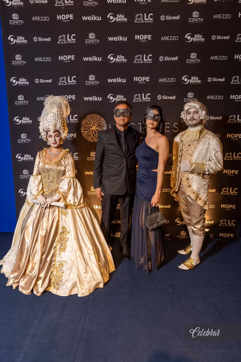 baile de Gala Hectares – Máscaras em Veneza – foto 57