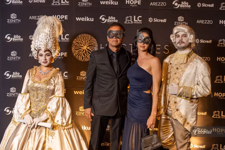 baile de Gala Hectares – Máscaras em Veneza – foto 58