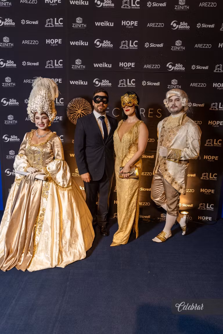 baile de Gala Hectares – Máscaras em Veneza – foto 61