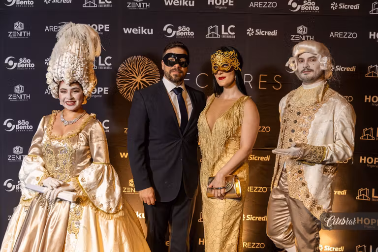 baile de Gala Hectares – Máscaras em Veneza – foto 62