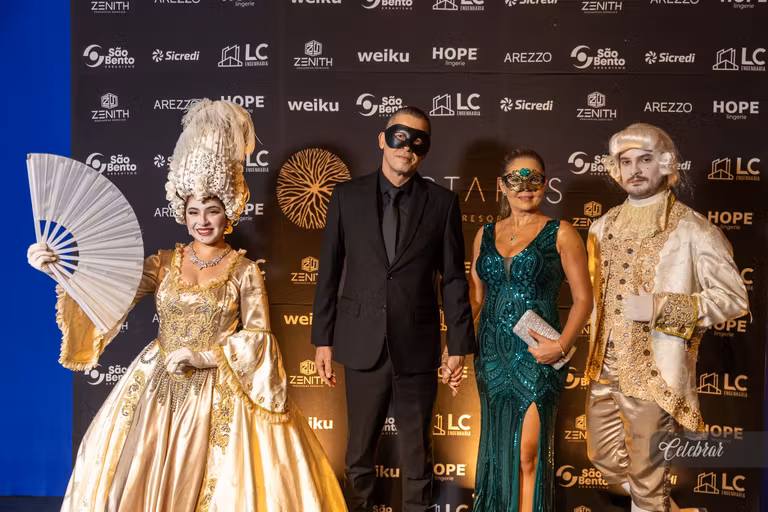 baile de Gala Hectares – Máscaras em Veneza – foto 64