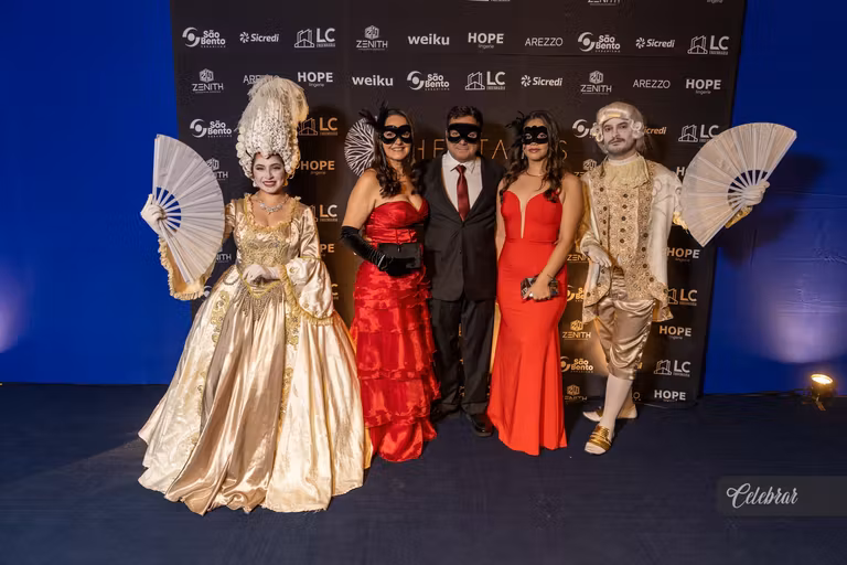 baile de Gala Hectares – Máscaras em Veneza – foto 71