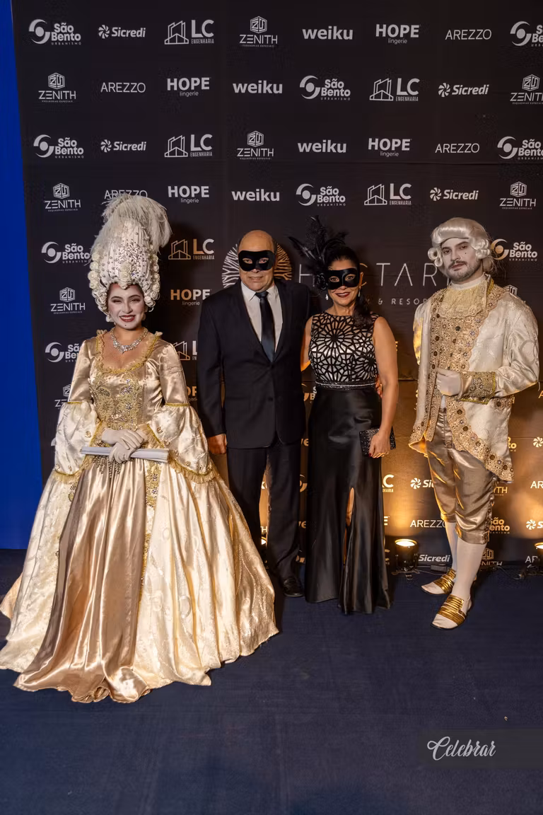 baile de Gala Hectares – Máscaras em Veneza – foto 78
