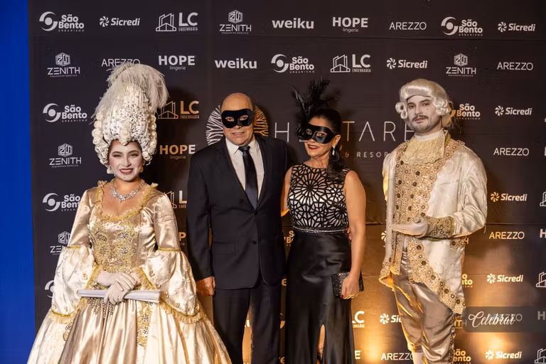baile de Gala Hectares – Máscaras em Veneza – foto 79