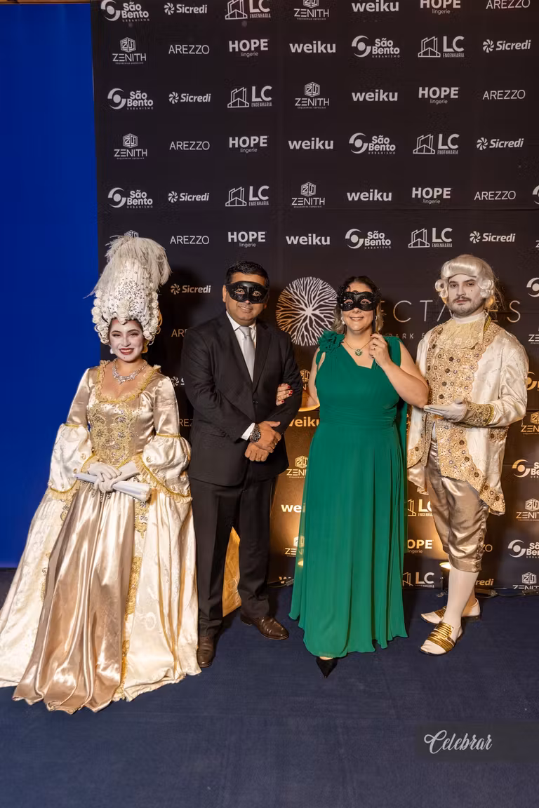 baile de Gala Hectares – Máscaras em Veneza – foto 82