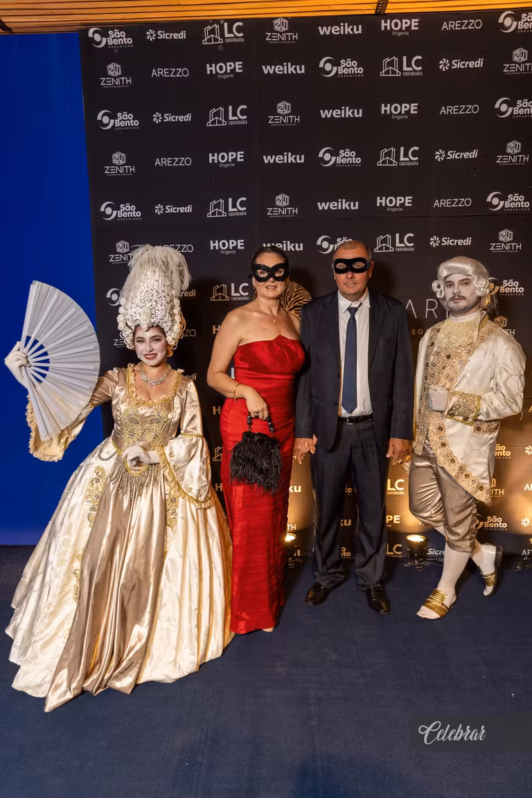 baile de Gala Hectares – Máscaras em Veneza – foto 85