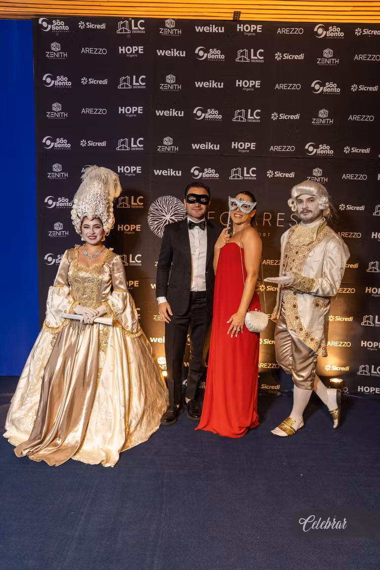 baile de Gala Hectares – Máscaras em Veneza – foto 86