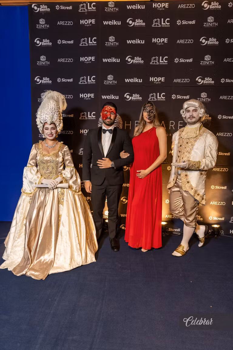 baile de Gala Hectares – Máscaras em Veneza – foto 88