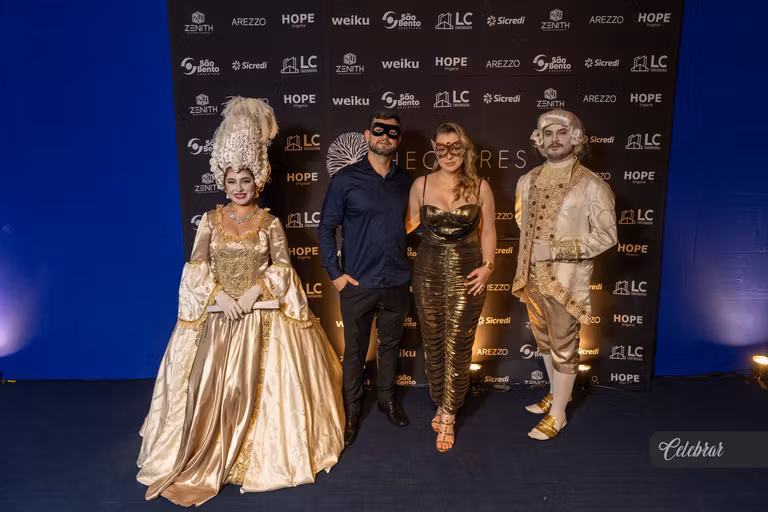 baile de Gala Hectares – Máscaras em Veneza – foto 91