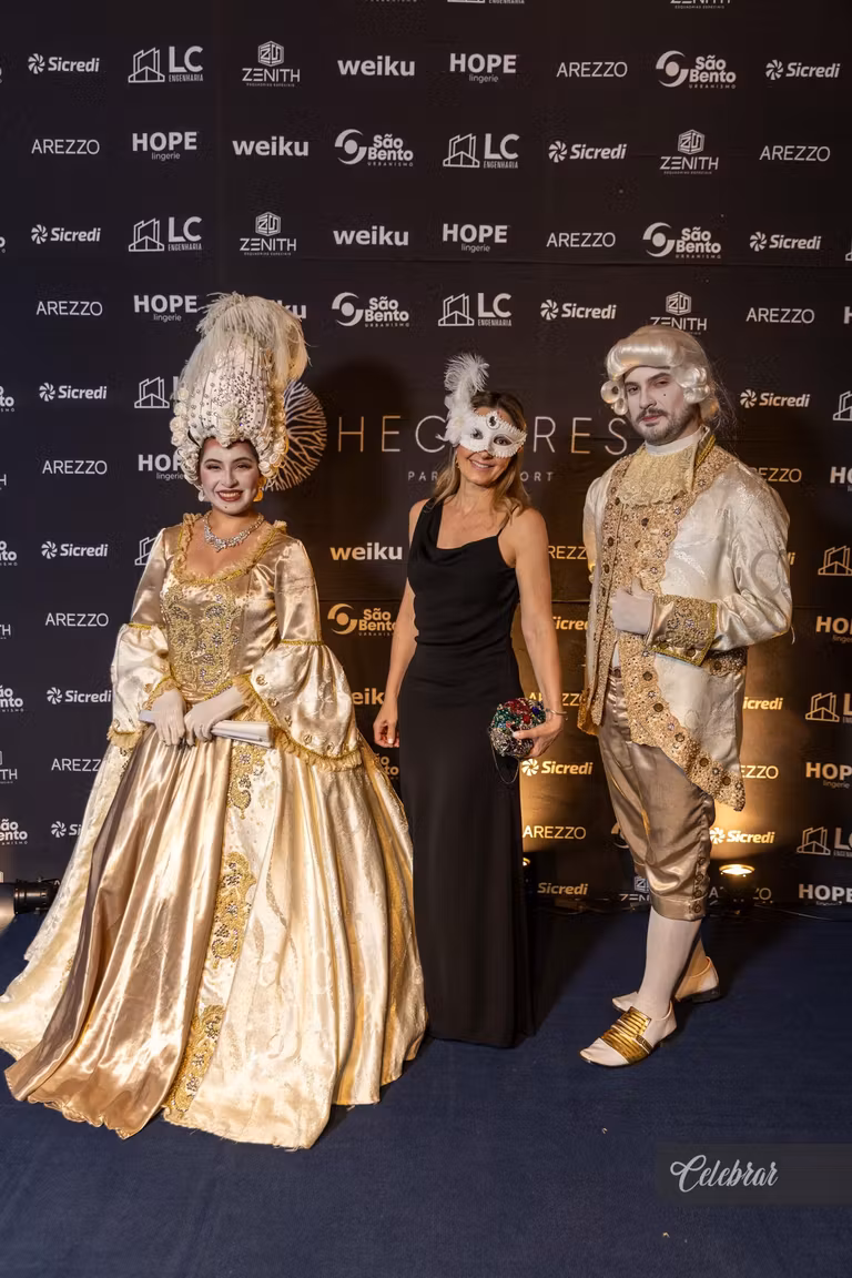 baile de Gala Hectares – Máscaras em Veneza – foto 93