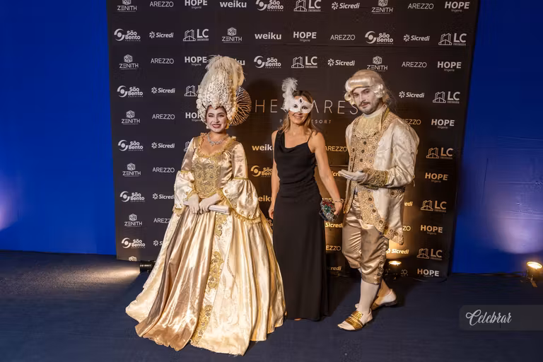 baile de Gala Hectares – Máscaras em Veneza – foto 94